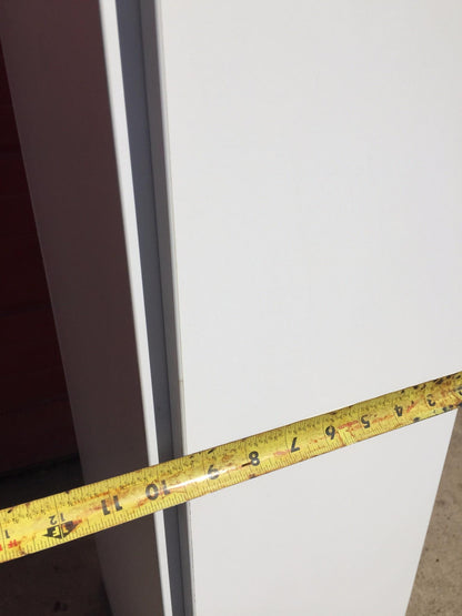 KNOLL OFFICE FURNITURE WHITE LAMINATE STORAGE LOCKER CLOSET TOWER FREE SHIP