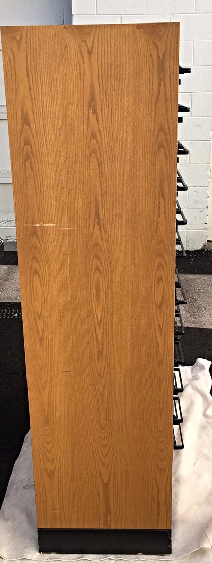 VINTAGE 72 DRAWER LIBRARY CARD CABINET 65 High x 41.5 Wide x 17.5 Deep