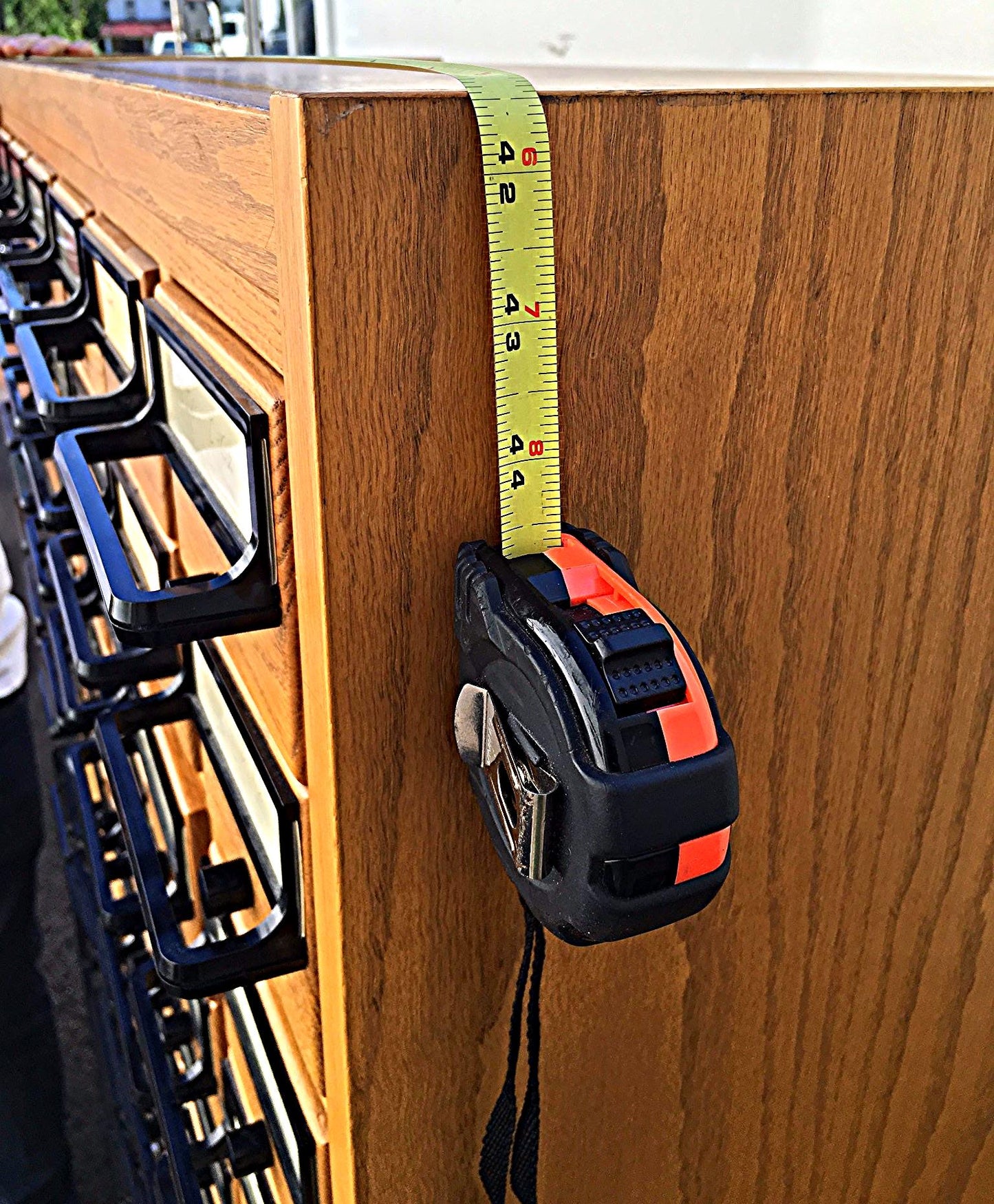 VINTAGE 72 DRAWER LIBRARY CARD CABINET 65 High x 41.5 Wide x 17.5 Deep