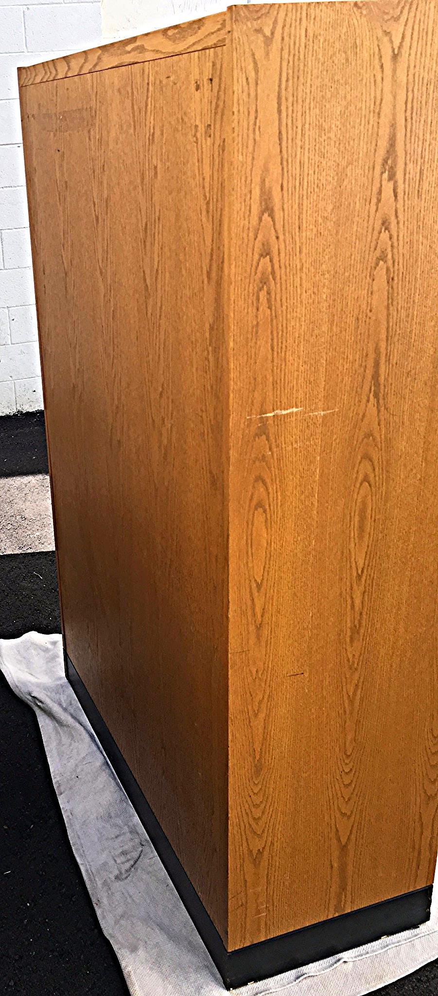 VINTAGE 72 DRAWER LIBRARY CARD CABINET 65 High x 41.5 Wide x 17.5 Deep