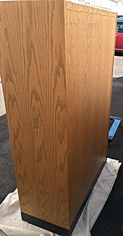 VINTAGE 72 DRAWER LIBRARY CARD CABINET 65 High x 41.5 Wide x 17.5 Deep