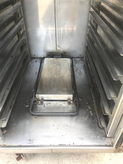 FWE HLC-8 RESTAURANT COMPACT MOBILE HEATED CABINET WARMER ON WHEELS - FREE SHIP