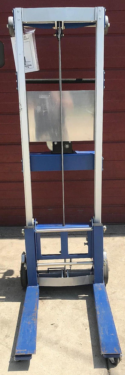 VESTIL T&S A-LIFT-R FIXED STRADDLE HAND WINCH LIFT MANUAL FORKLIFT FREE SHIPPING