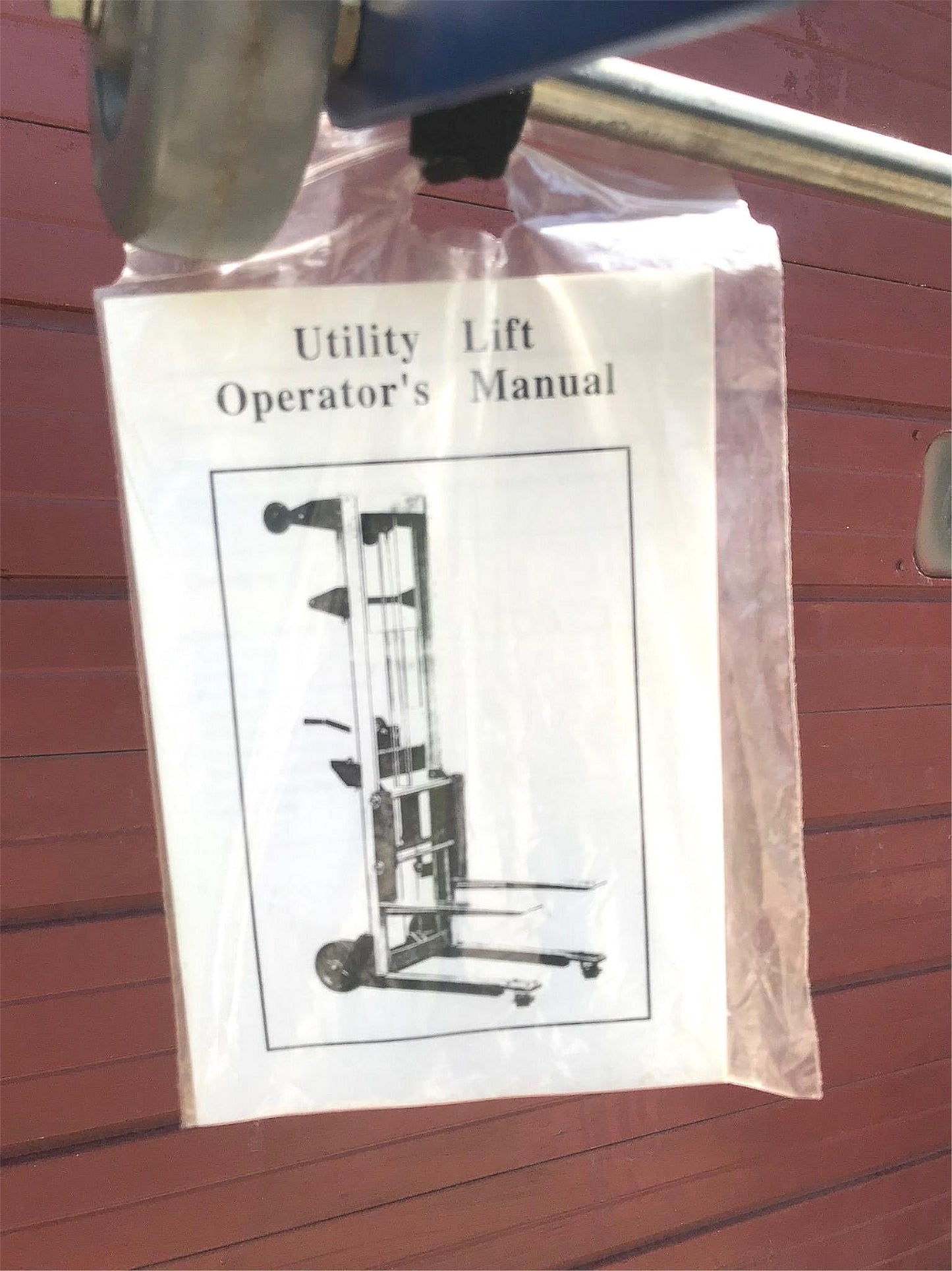 VESTIL T&S A-LIFT-R FIXED STRADDLE HAND WINCH LIFT MANUAL FORKLIFT FREE SHIPPING