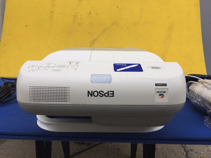 EPSON BRIGHTLINK 455WI Interactive LCD Projector 2500 lumens w COPERNICUS MOUNT