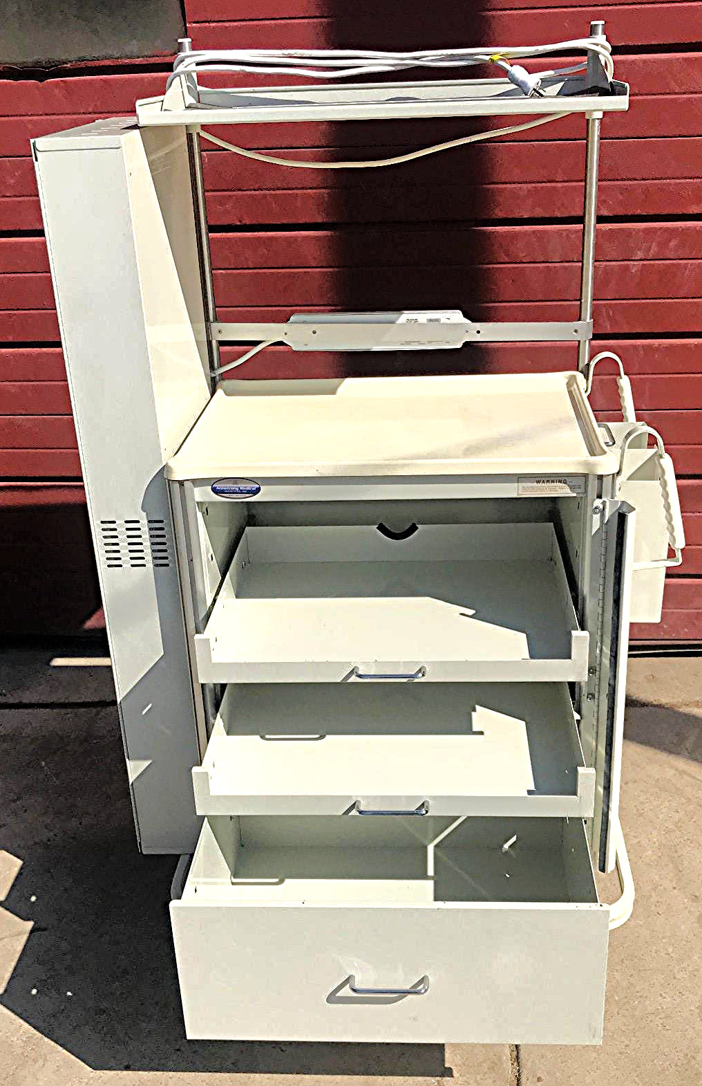 ARMSTRONG A-SMART MEDICAL CART ENDOSCOPY SCOPE OXYGEN HOLDER PLUSEXTRAS FREESHIP