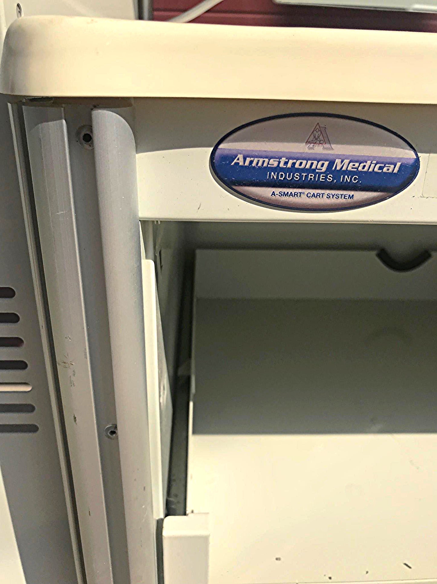 ARMSTRONG A-SMART MEDICAL CART ENDOSCOPY SCOPE OXYGEN HOLDER PLUSEXTRAS FREESHIP