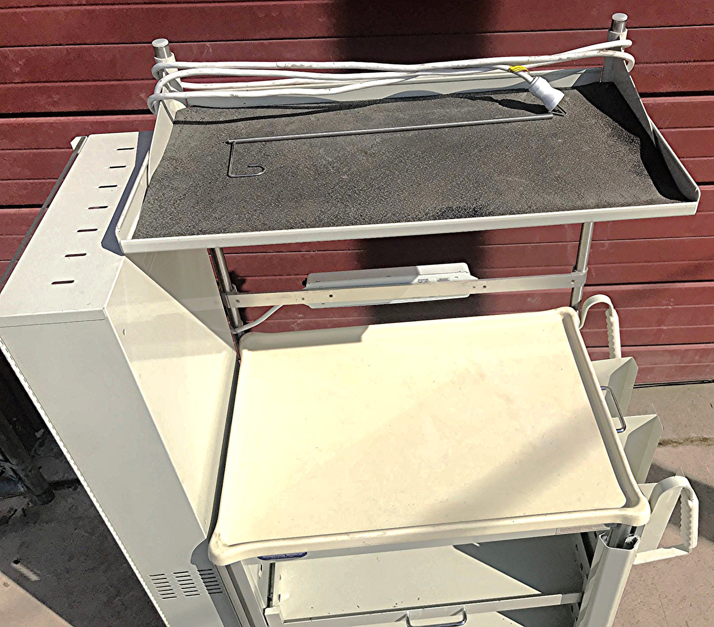 ARMSTRONG A-SMART MEDICAL CART ENDOSCOPY SCOPE OXYGEN HOLDER PLUSEXTRAS FREESHIP