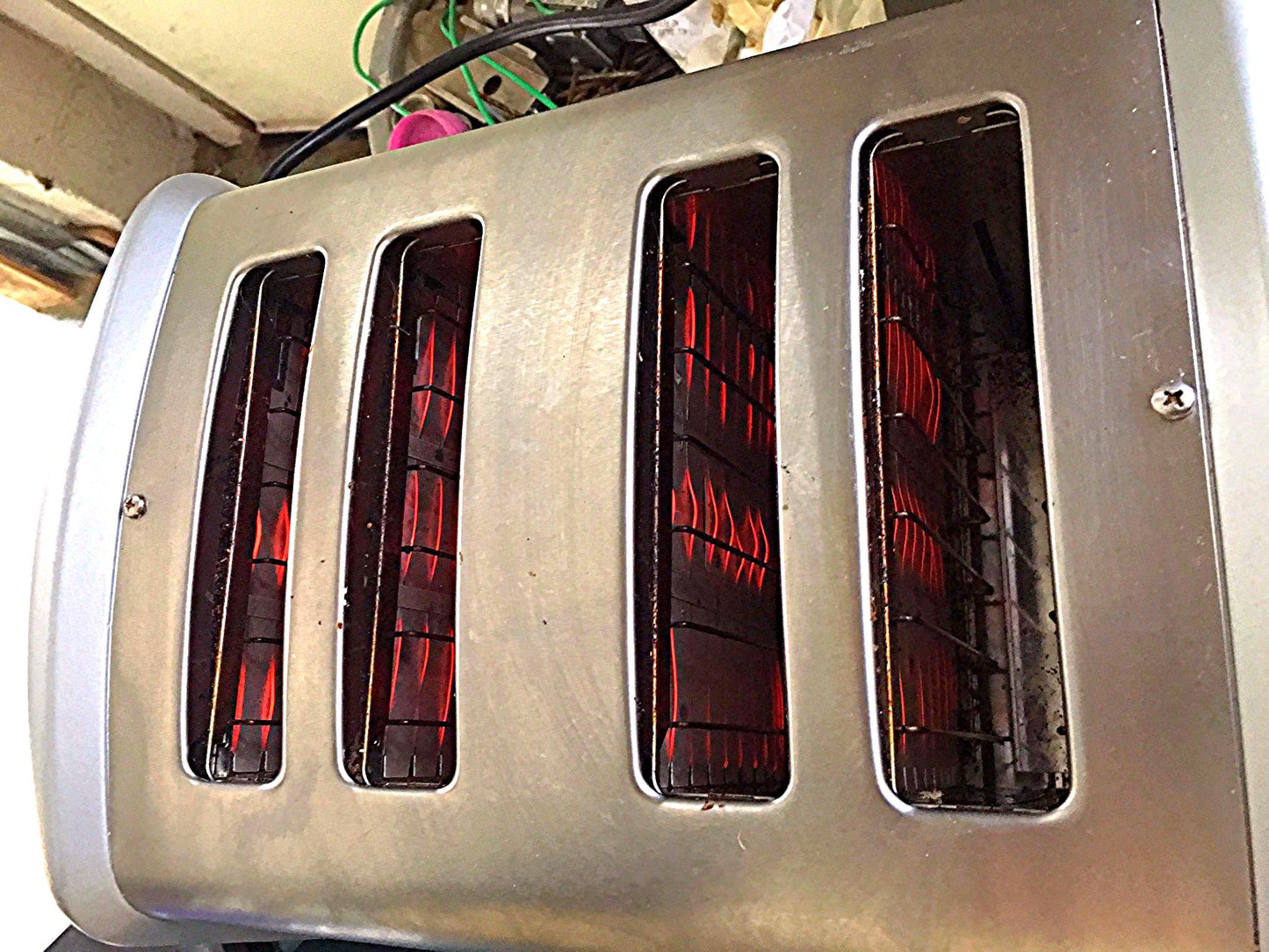 KITCHENAID COMMERCIAL PROFESSIONAL 4 SLOT SLICE TOASTER WATCH VIDEO FREESHIPPING