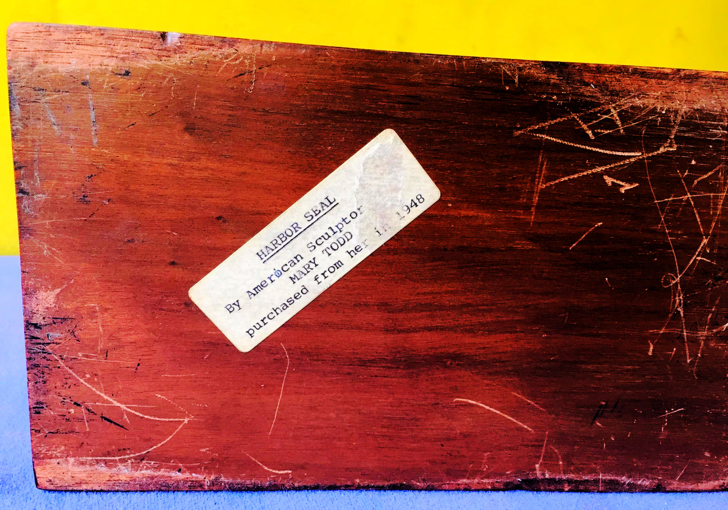 MARY TODD SHAW 1948 HARBOR SEAL BRONZE SCULPTURE ART WORLDFAMOUS ARTIST FREESHIP