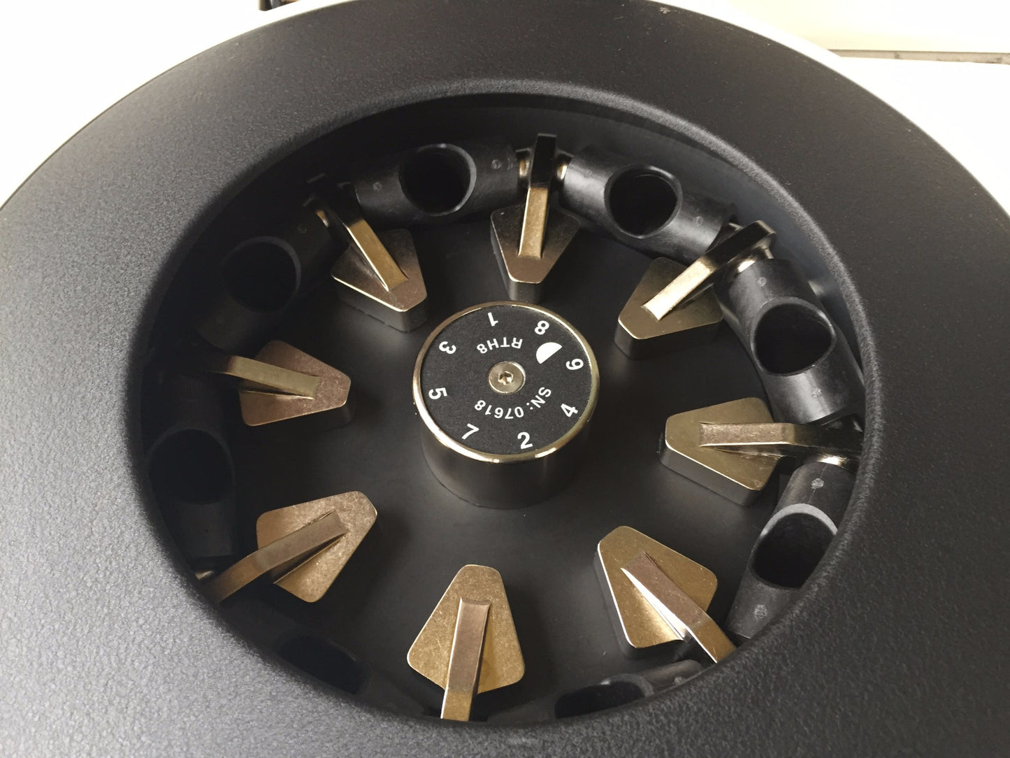 BECKMAN IRIS STATSPIN EXPR 4 M510 TUBE ROTOR RTH8 GEL SAMPLE CENTRIFUGE FREESHIP