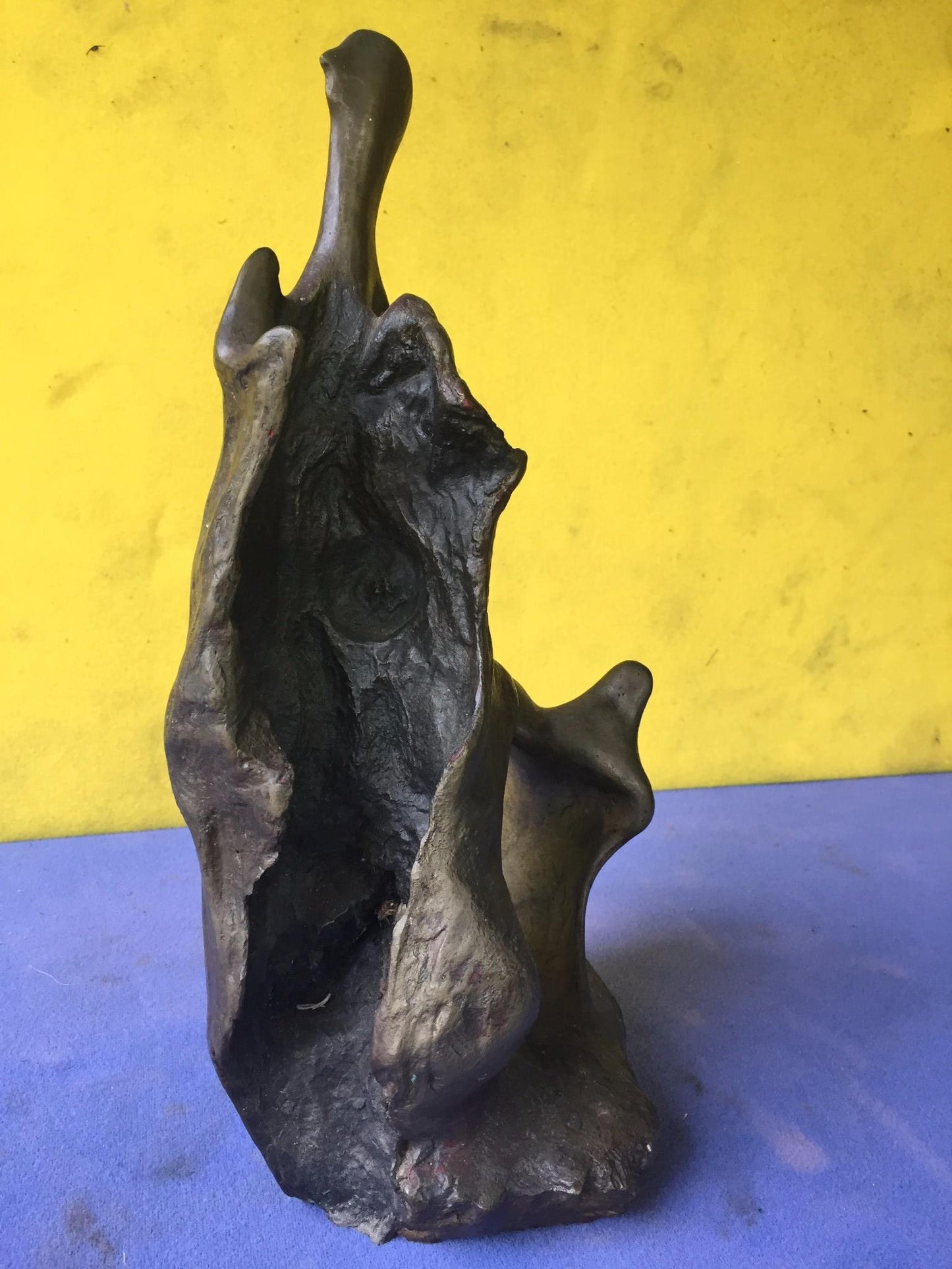 DIETRICK HELMS 1999 BRONZE SCULPTURE ART WORLD FAMOUS ARTIST DOCUMENTA FREE SHIP