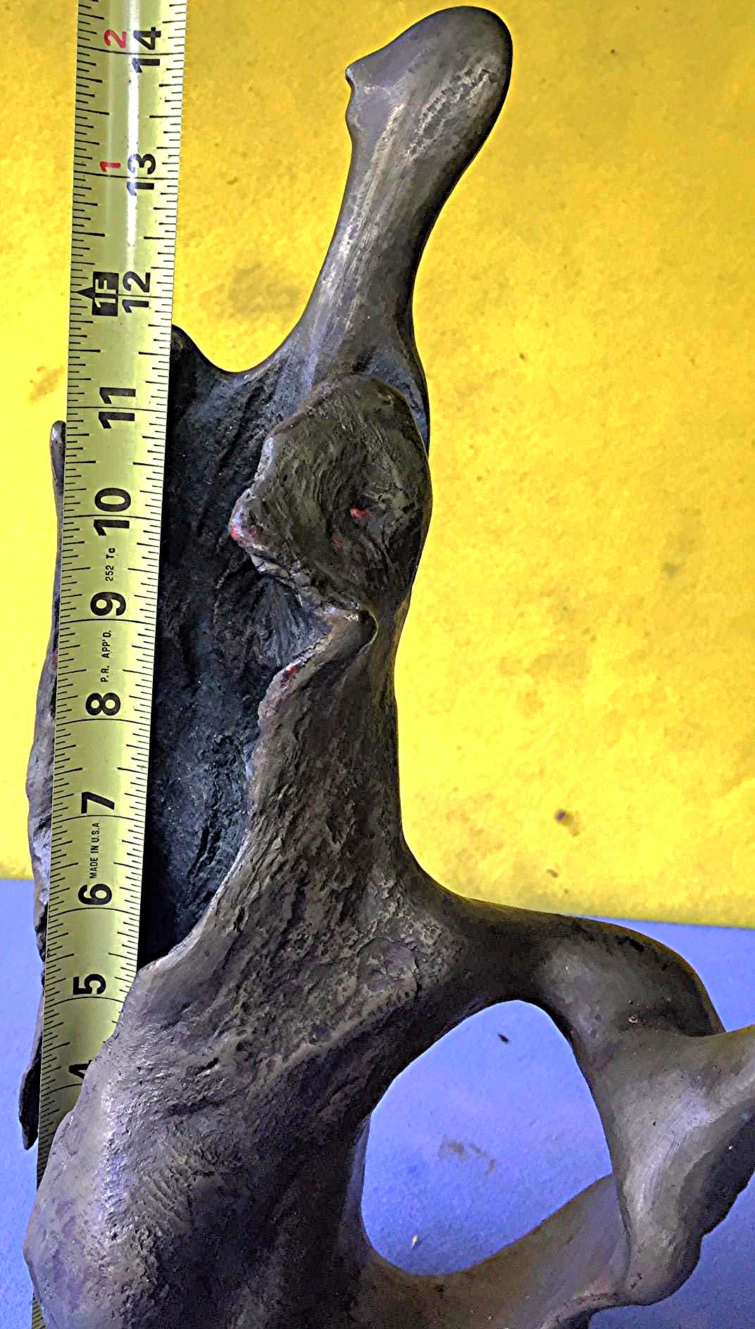 DIETRICK HELMS 1999 BRONZE SCULPTURE ART WORLD FAMOUS ARTIST DOCUMENTA FREE SHIP