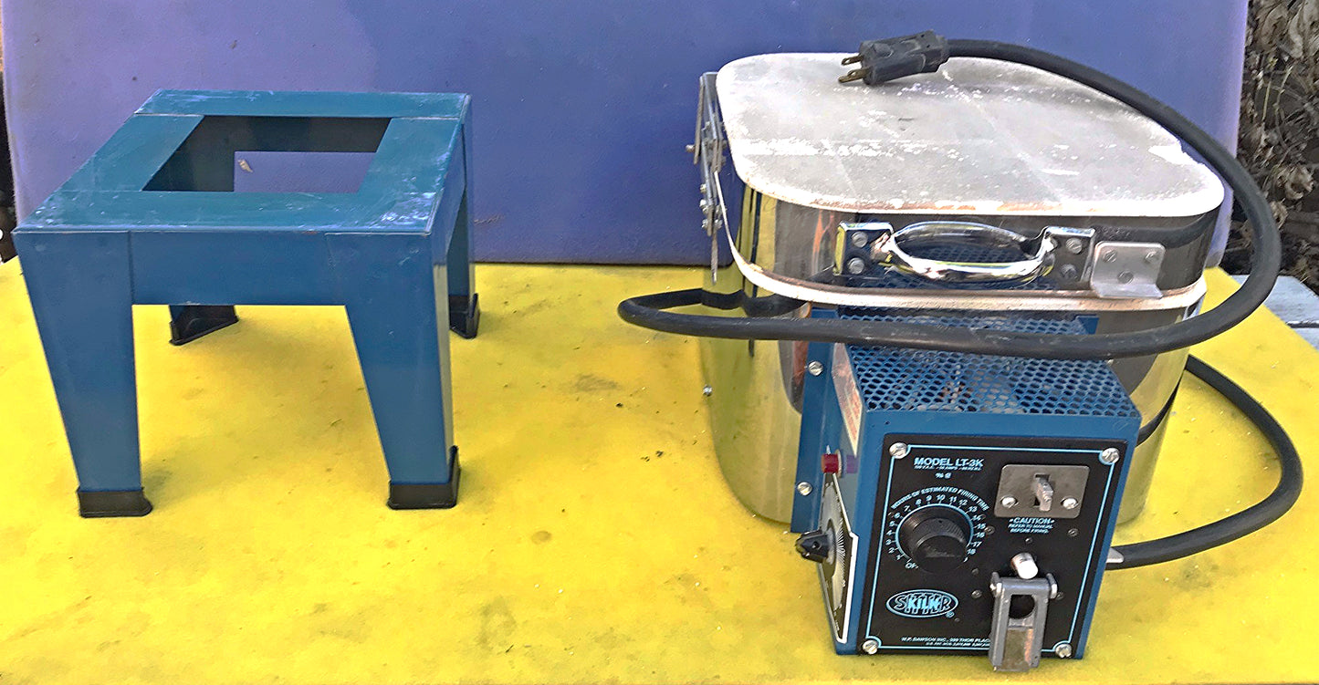 CRESS MODEL A4HKT 115VOLT SMALL CERAMIC ELECTRIC LT-3K KILN WATCH VIDEO FREESHIP