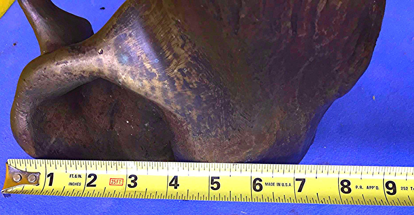 DIETRICK HELMS 1999 BRONZE SCULPTURE ART WORLD FAMOUS ARTIST DOCUMENTA FREE SHIP