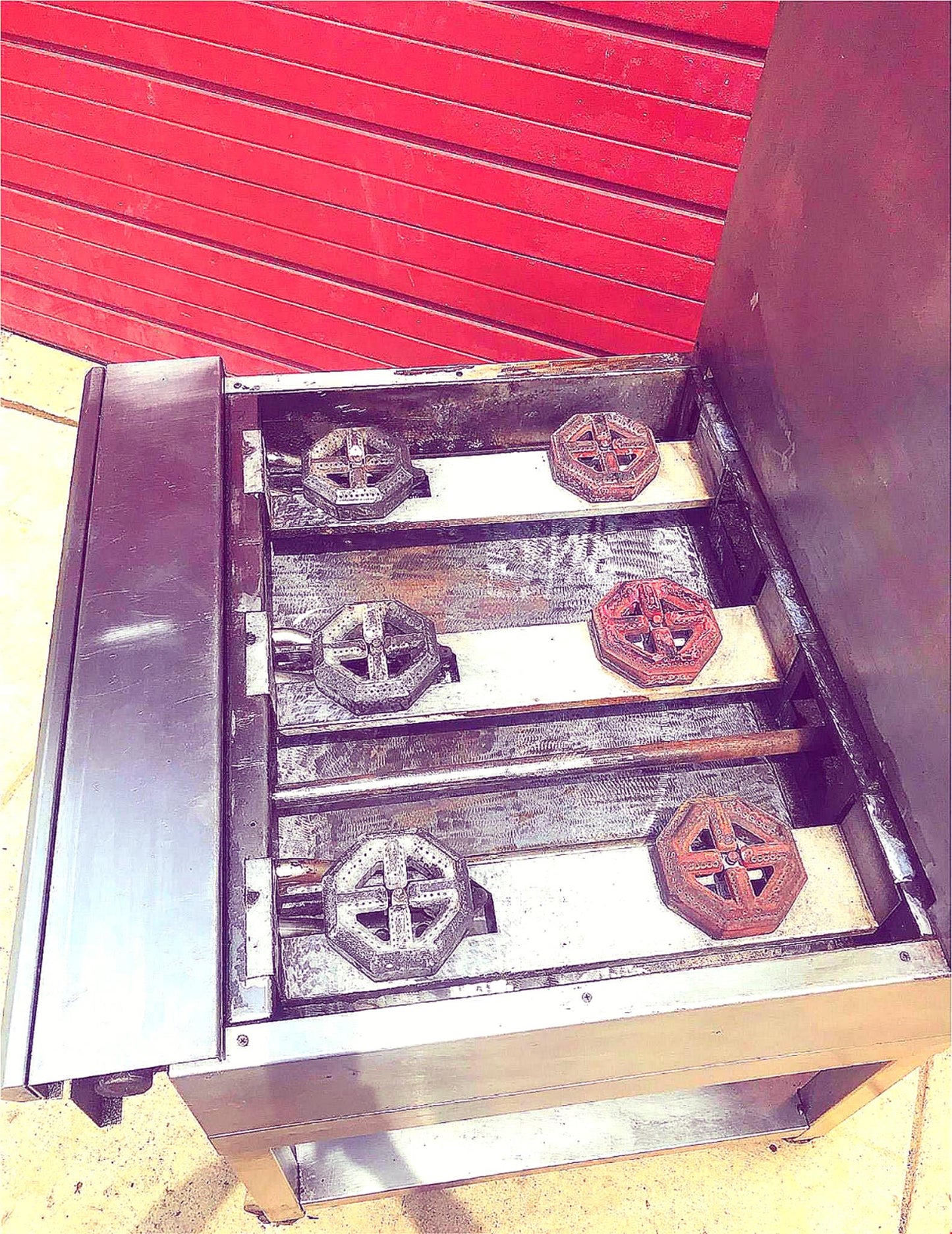 GARLAND US RANGE NATURAL GAS MODEL C0836-15M FRENCH TOP FREE BUSINESS USA SHIP