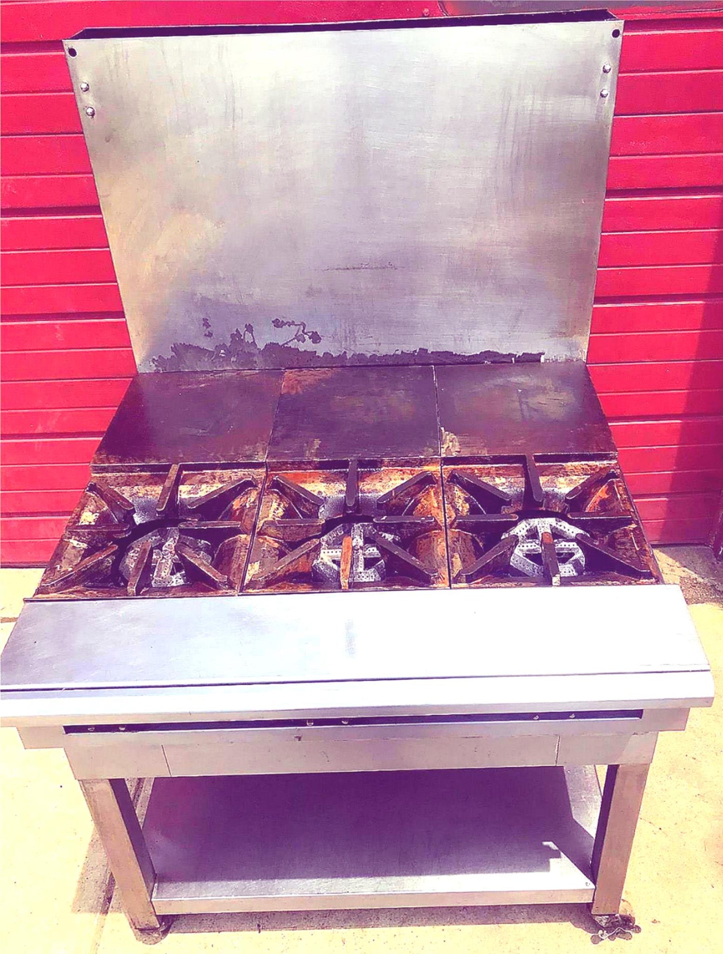 GARLAND US RANGE NATURAL GAS MODEL C0836-15M FRENCH TOP FREE BUSINESS USA SHIP