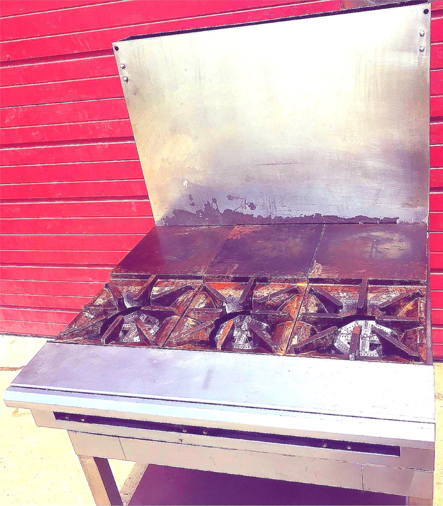 GARLAND US RANGE NATURAL GAS MODEL C0836-15M FRENCH TOP FREE BUSINESS USA SHIP