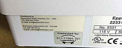 EPPENDORF MASTERCYCLER GRADIENT 5331 96 WELL THERMOCYCLER PERFECT FREESHIPPING