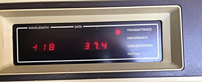 WORKING PERFECTLY MILTON ROY SPECTROMETER 20D WATCH VIDEO FREE SHIPPING