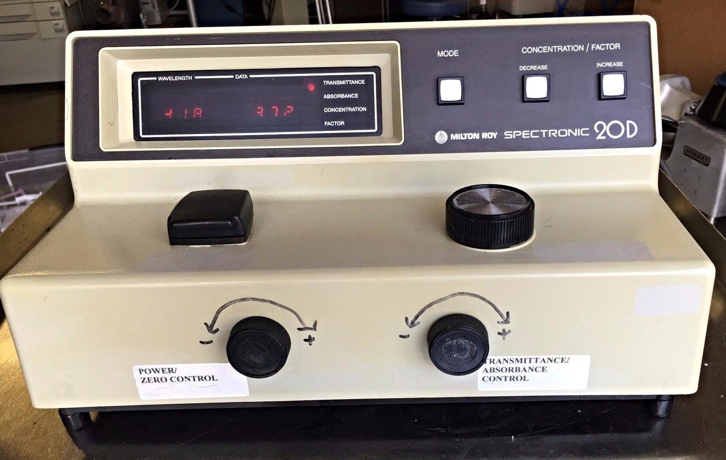WORKING PERFECTLY MILTON ROY SPECTROMETER 20D WATCH VIDEO FREE SHIPPING