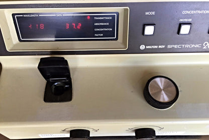WORKING PERFECTLY MILTON ROY SPECTROMETER 20D WATCH VIDEO FREE SHIPPING