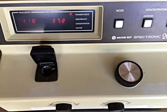 WORKING PERFECTLY MILTON ROY SPECTROMETER 20D WATCH VIDEO FREE SHIPPING
