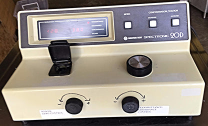 WORKING PERFECTLY MILTON ROY SPECTROMETER 20D WATCH VIDEO FREE SHIPPING