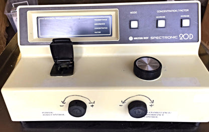 WORKING PERFECTLY MILTON ROY SPECTROMETER 20D WATCH VIDEO FREE SHIPPING
