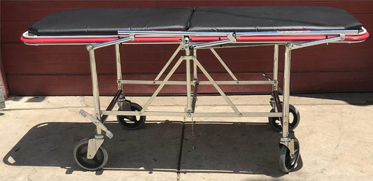 GENDRON FOLDING HOSPITAL EMERGENCY TRANSPORT GURNEY STRETCHER MODEL 600 FREESHIP