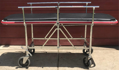 GENDRON FOLDING HOSPITAL EMERGENCY TRANSPORT GURNEY STRETCHER MODEL 600 FREESHIP