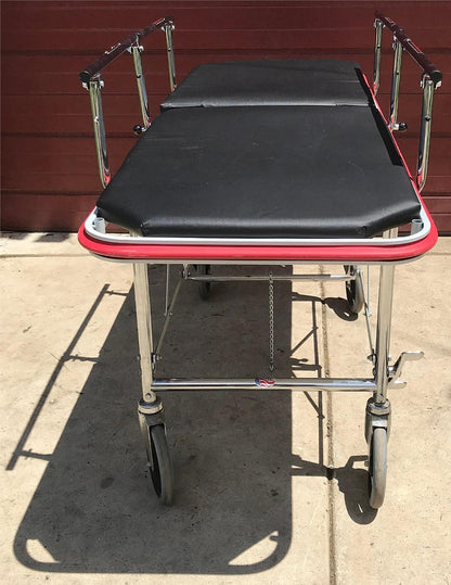 GENDRON FOLDING HOSPITAL EMERGENCY TRANSPORT GURNEY STRETCHER MODEL 600 FREESHIP