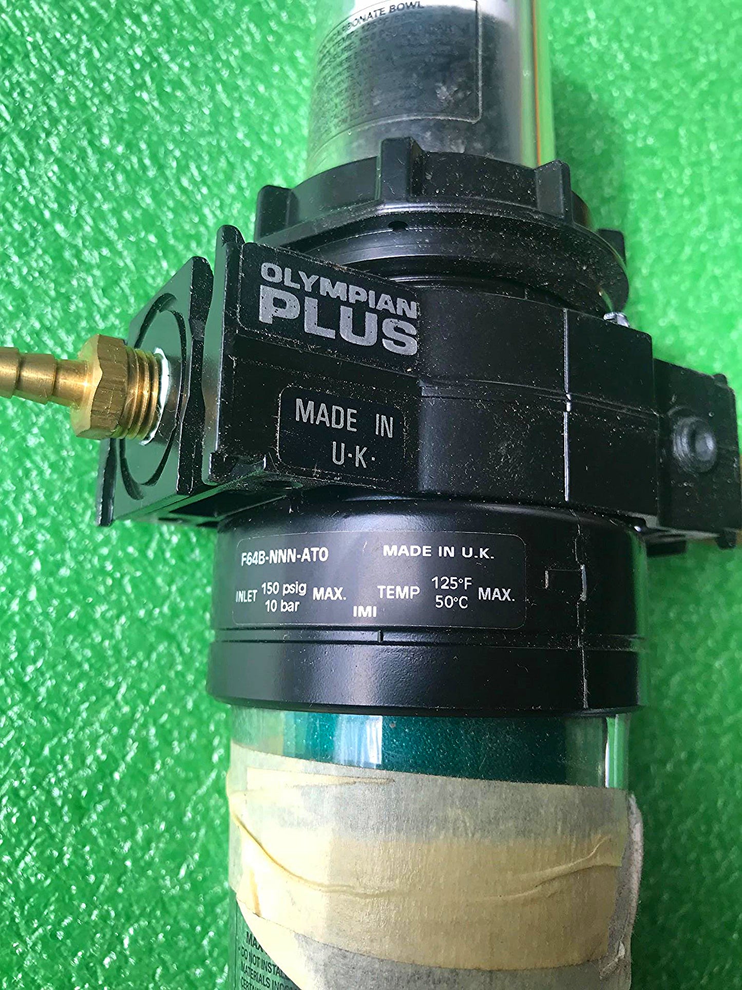 NORGREN OLYMPIAN PLUS FILTER F64B-NNN-ATO 150 PSIG 125DegF REGULATOR FREE SHIP