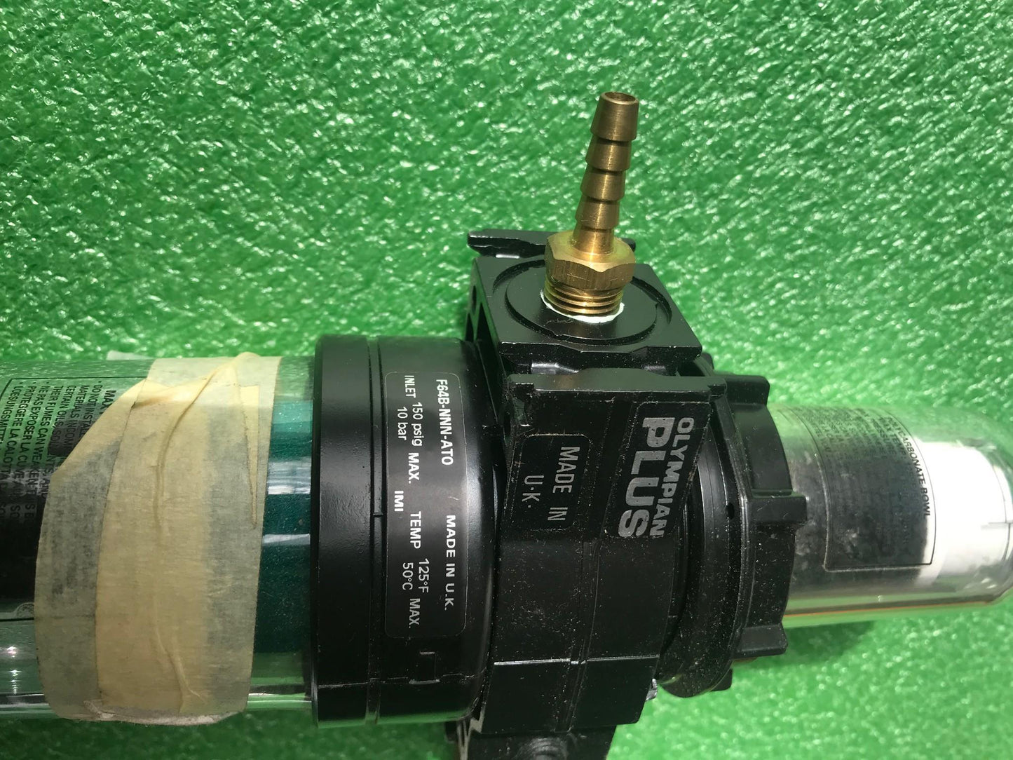 NORGREN OLYMPIAN PLUS FILTER F64B-NNN-ATO 150 PSIG 125DegF REGULATOR FREE SHIP