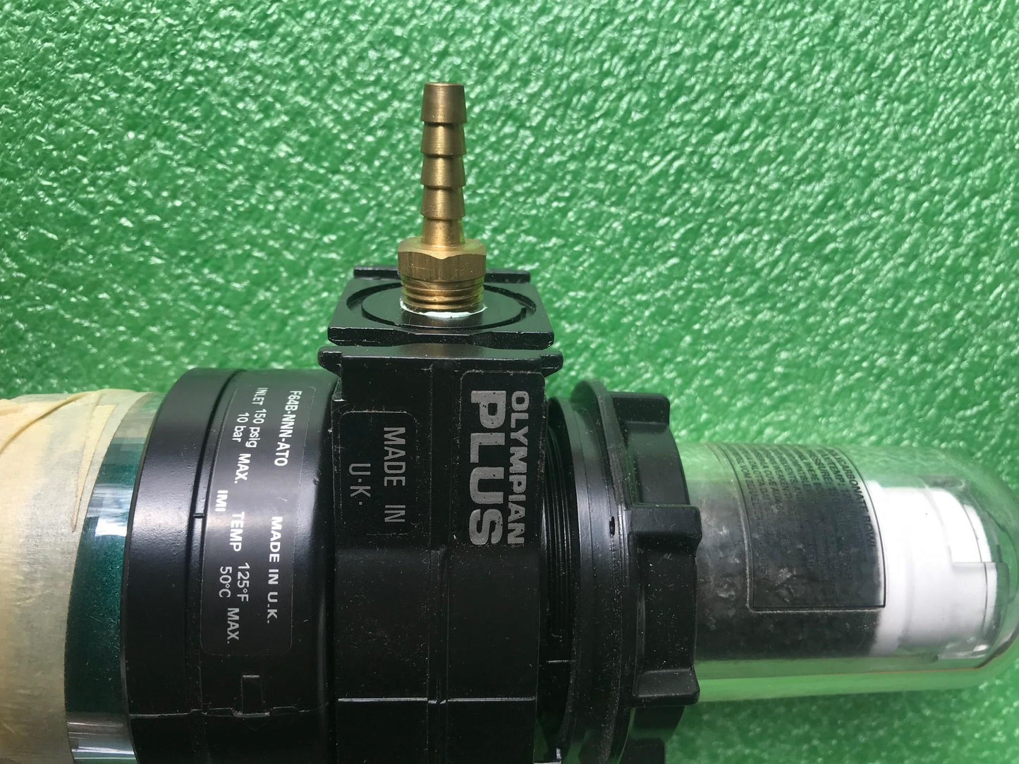 NORGREN OLYMPIAN PLUS FILTER F64B-NNN-ATO 150 PSIG 125DegF REGULATOR FREE SHIP