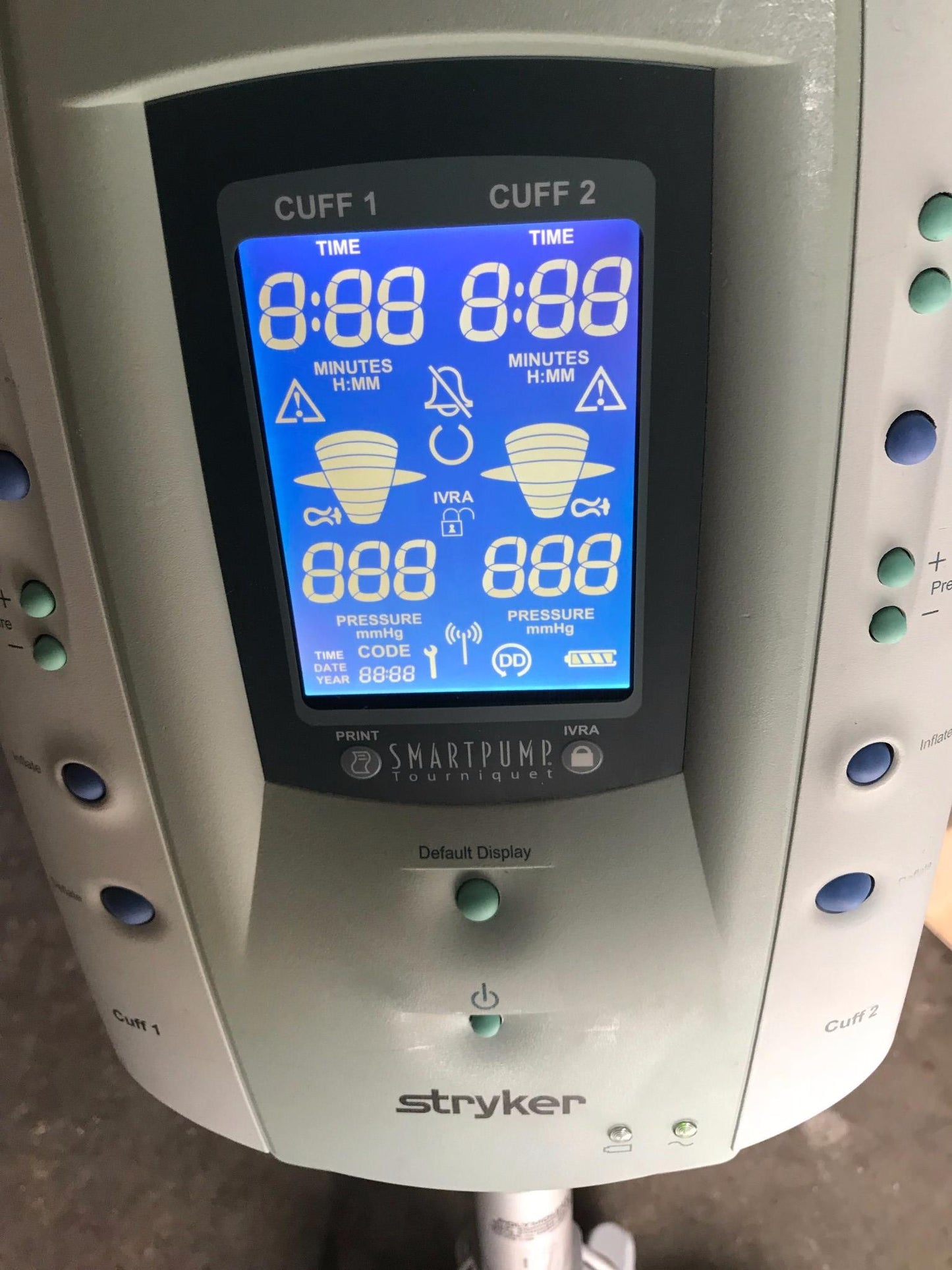 STRYKER SMARTPUMP DUAL CHANNEL TOURNIQUET SYSTEM CSI SURGERY WATCHVIDEO FREESHIP