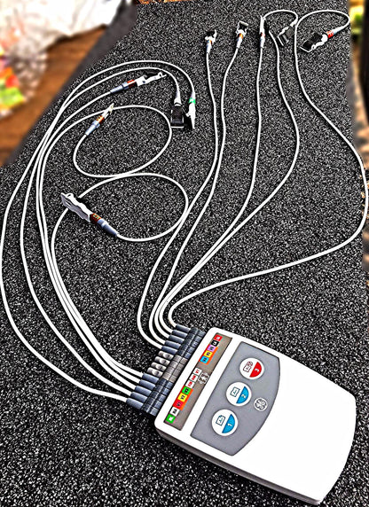 COMPLETE GE MARQUETTE MAC 5000 & SOFTWARE LEADS RESTING ECG EKG SYSTEM FREE SHIP