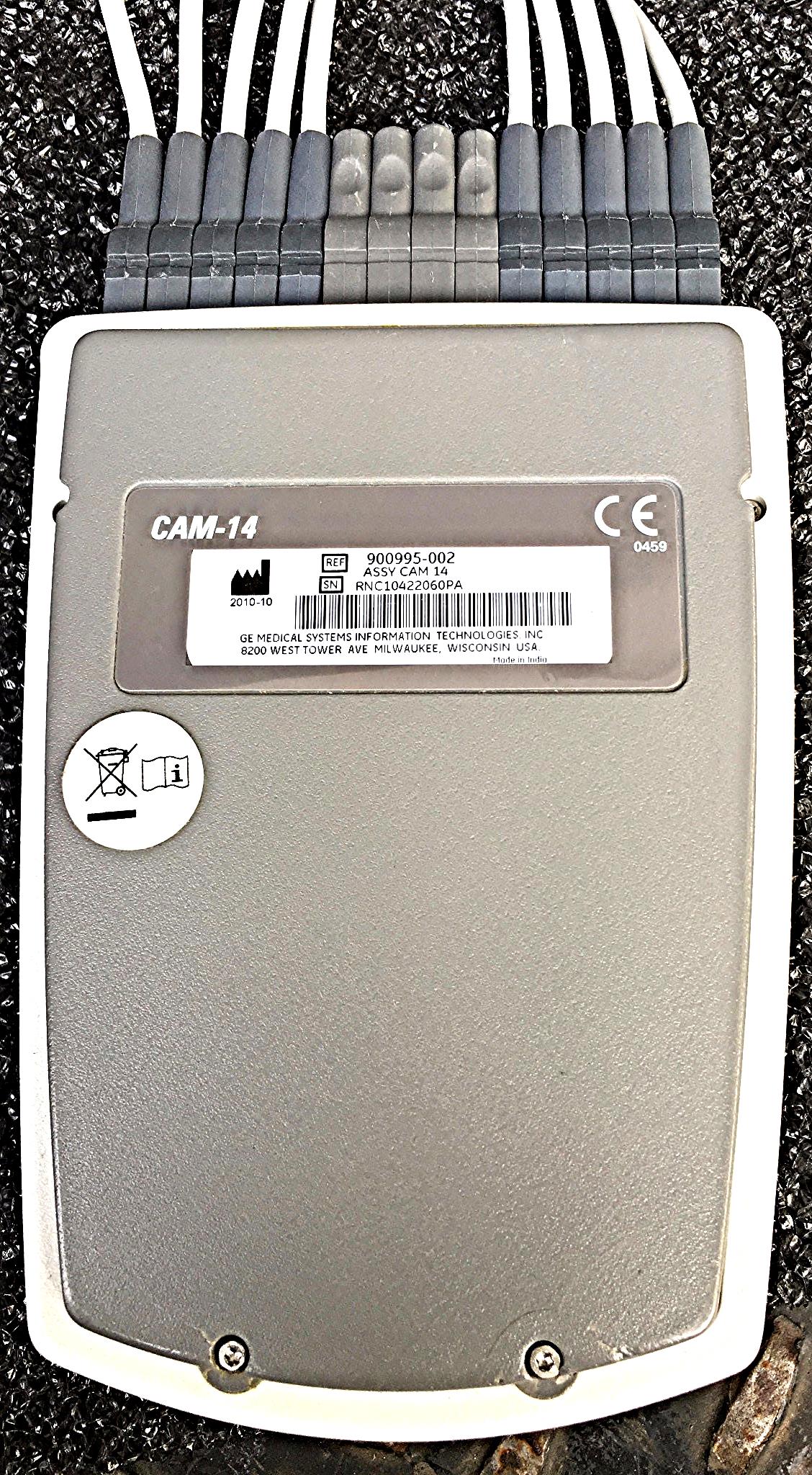 COMPLETE GE MARQUETTE MAC 5000 & SOFTWARE LEADS RESTING ECG EKG SYSTEM FREE SHIP