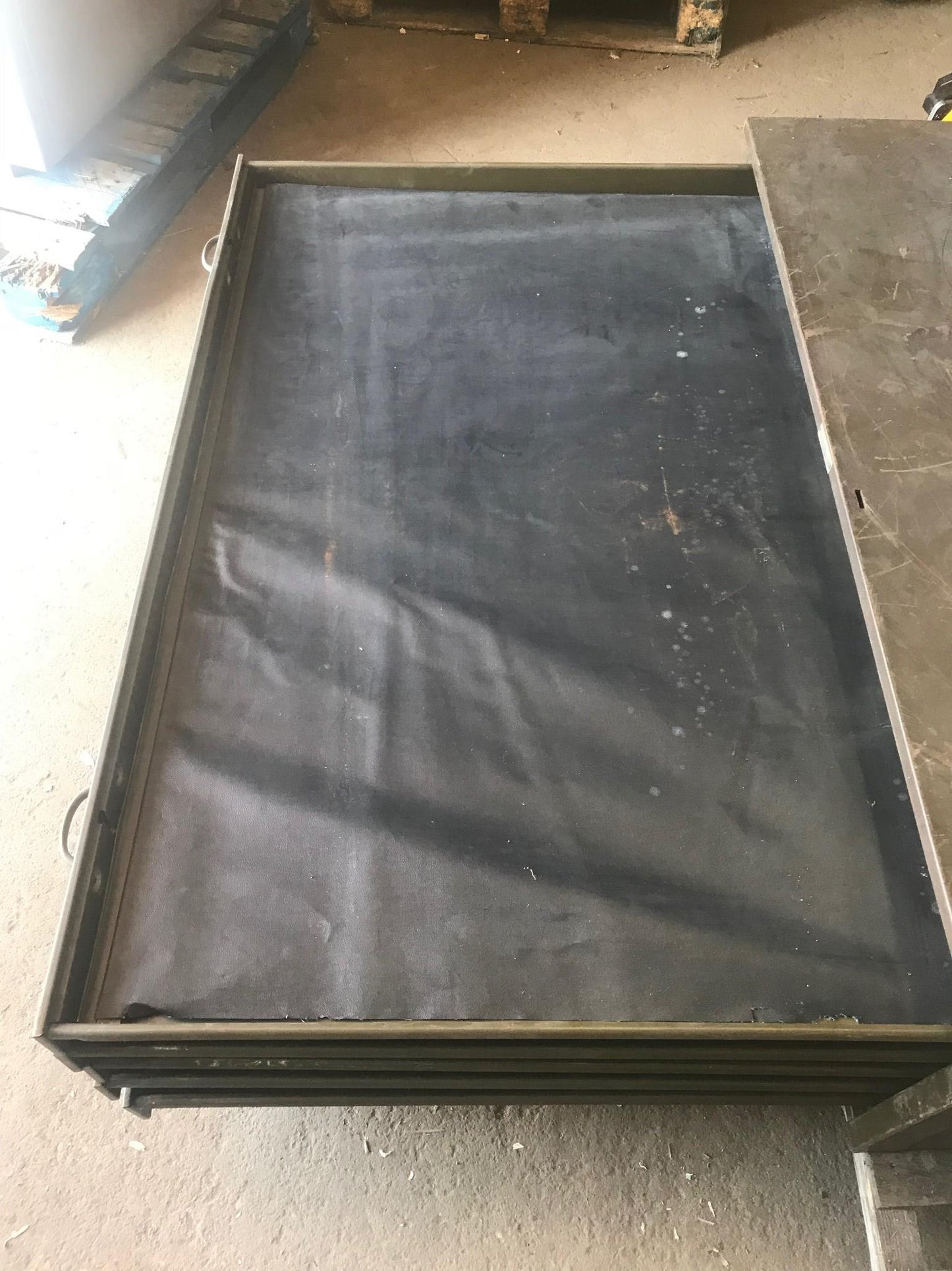 1940s VERY BIG HAMILTON 5 DRAWER STEEL MAP FILE INDUSTRIAL STEAMPUNK FREE SHIP
