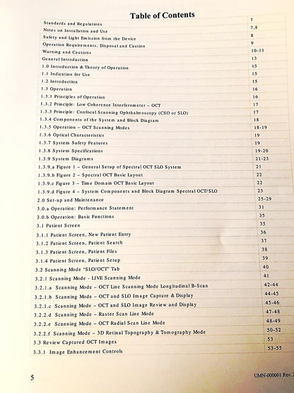 COMPLETE SPECTRAL OPKO OCT SLO IMAGING SYSTEM 100% FUNCTIONAL w MANUAL FREE SHIP