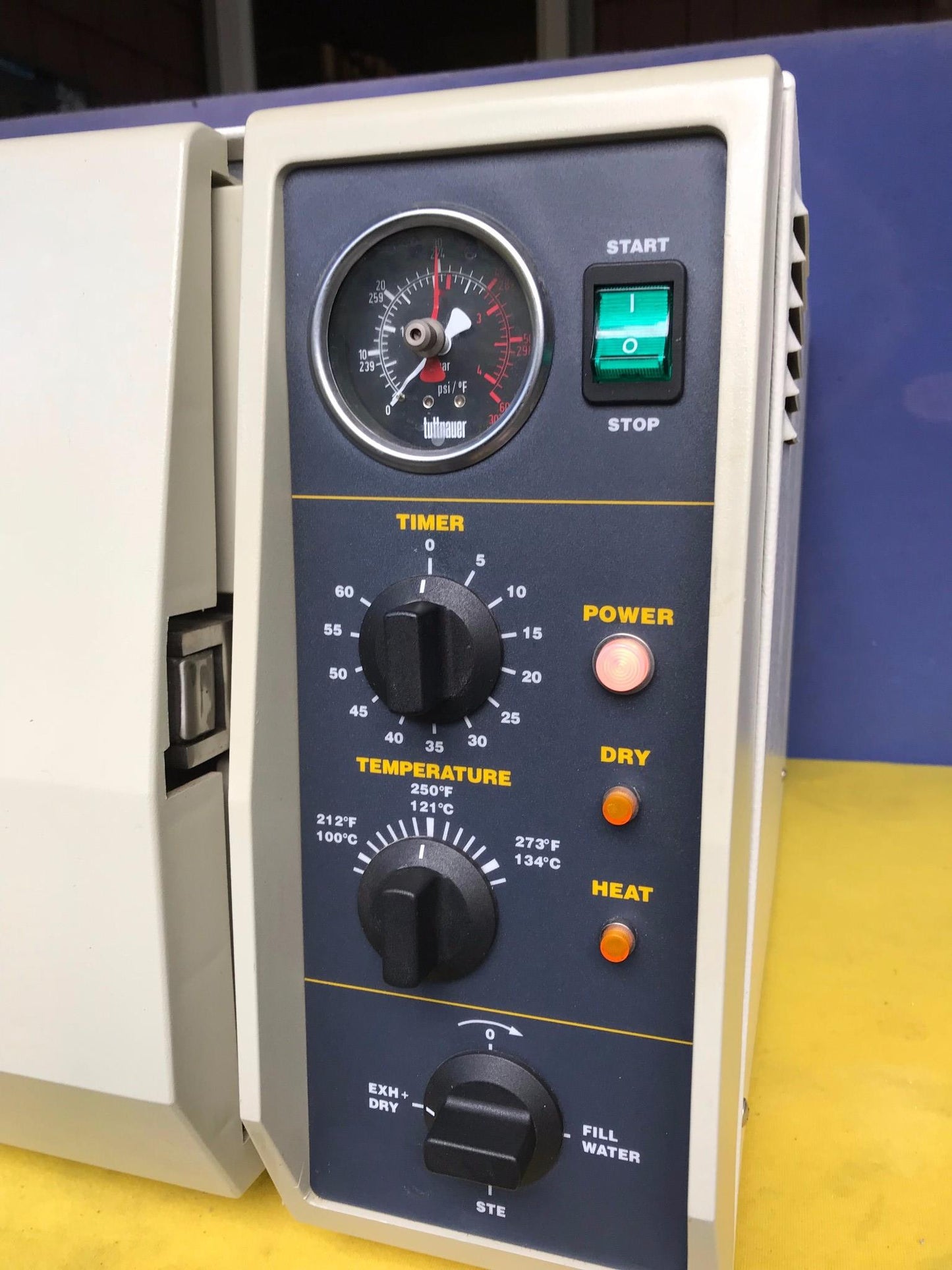 TUTTNAUER 2540M MANUAL AUTOCLAVE BENCHTOP STERILIZER 23Liter WATCHVIDEO FREESHIP