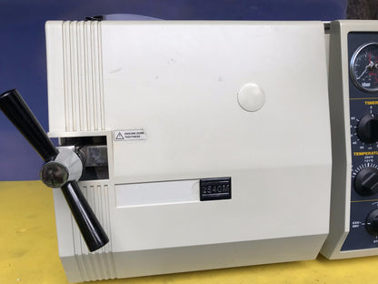 TUTTNAUER 2540M MANUAL AUTOCLAVE BENCHTOP STERILIZER 23Liter WATCHVIDEO FREESHIP