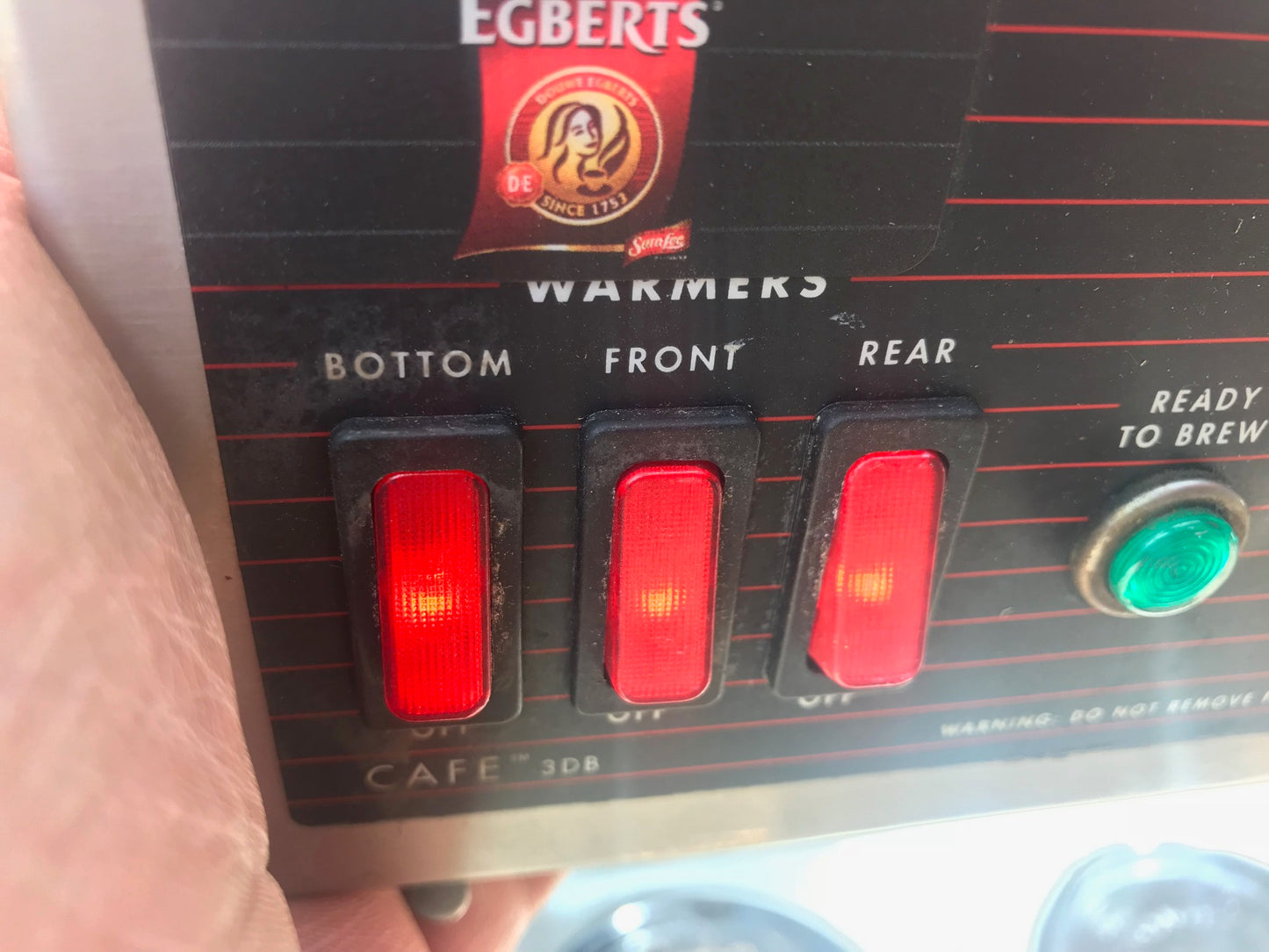 BUNN CWTF15-APS COFFEE PERCULATOR PN#230010006 AUTOMATIC AIRPOT HOT WATER FAUCET