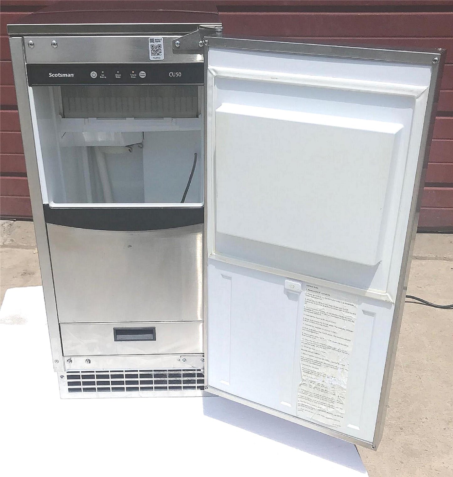 SCOTSMAN MODEL CU50PA-A COMMERCIAL AIR COOLED ICE MACHINE 100% TESTED FREE SHIP