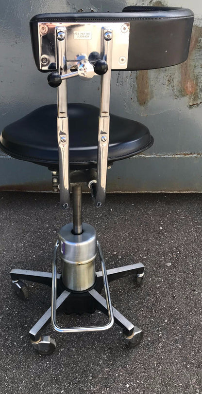 RELIANCE SADDLE SEAT 548 HYDRAULIC SURGERY DENTAL EXAM TATOO OFFICE STOOL