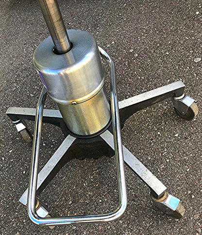 RELIANCE SADDLE SEAT 548 HYDRAULIC SURGERY DENTAL EXAM TATOO OFFICE STOOL