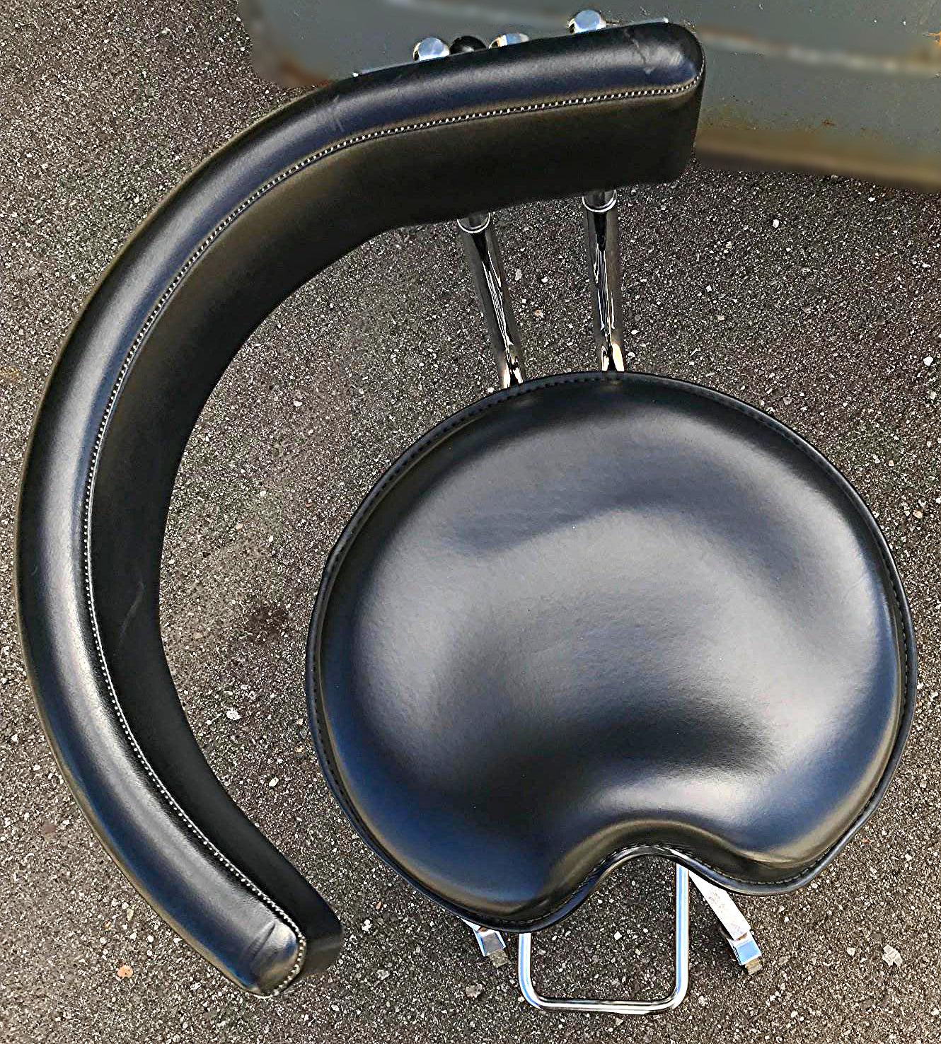 RELIANCE SADDLE SEAT 548 HYDRAULIC SURGERY DENTAL EXAM TATOO OFFICE STOOL