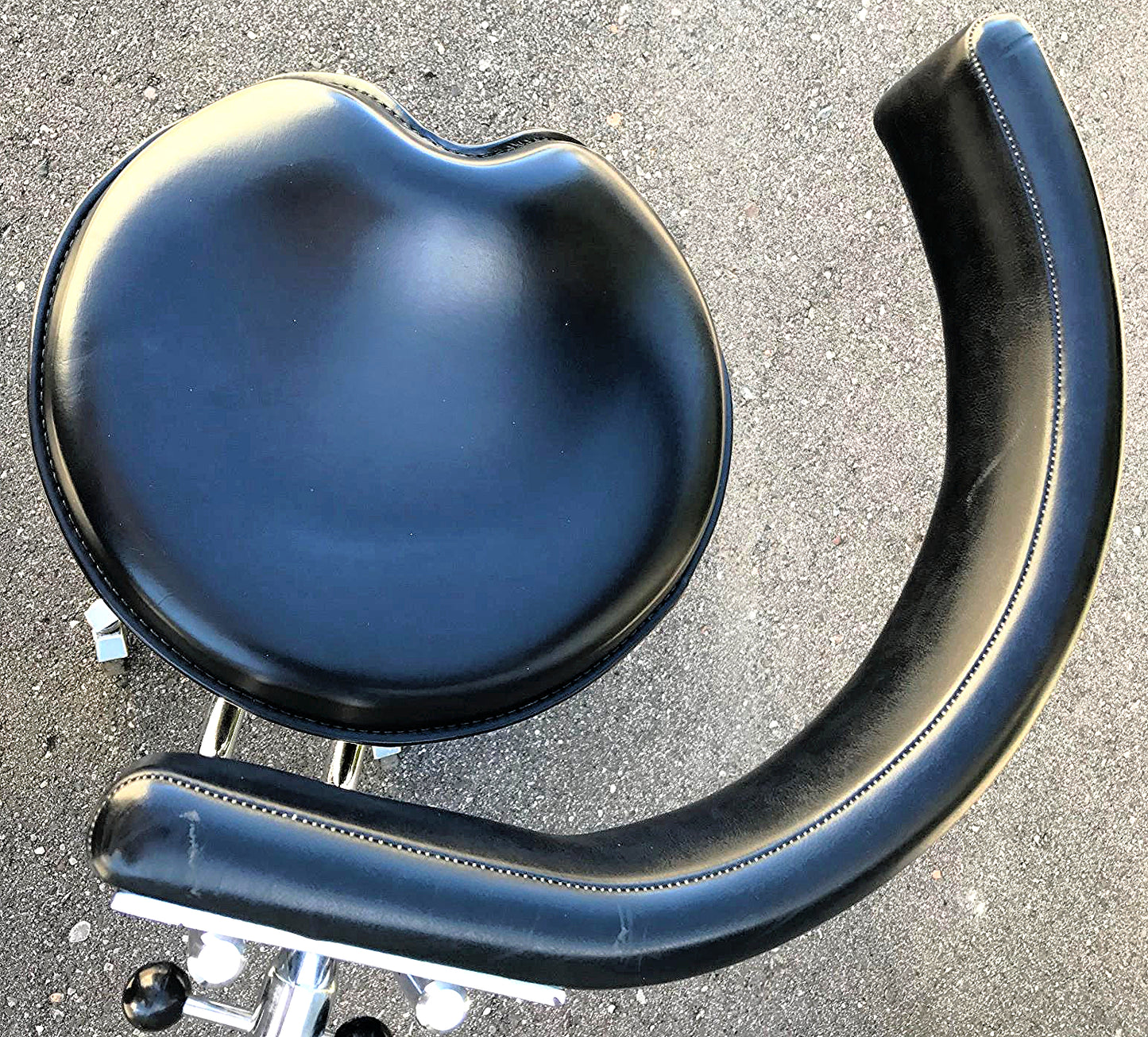 RELIANCE SADDLE SEAT 548 HYDRAULIC SURGERY DENTAL EXAM TATOO OFFICE STOOL