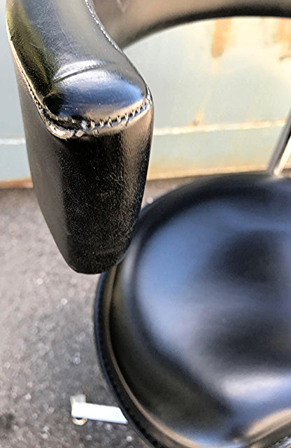 RELIANCE SADDLE SEAT 548 HYDRAULIC SURGERY DENTAL EXAM TATOO OFFICE STOOL