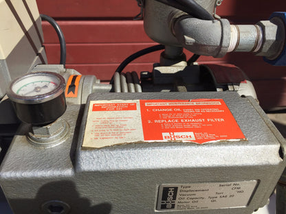 BUSCH TYPE RC0021-8015 ROTARY VANE VACUUM PUMP AIR COMPRESSOR SYSTEM FREE SHIP